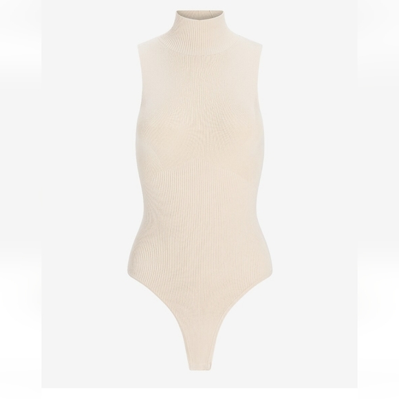 EXPRESS BODY CONTOUR SWEATER BODYSUIT - Picture 5 of 10